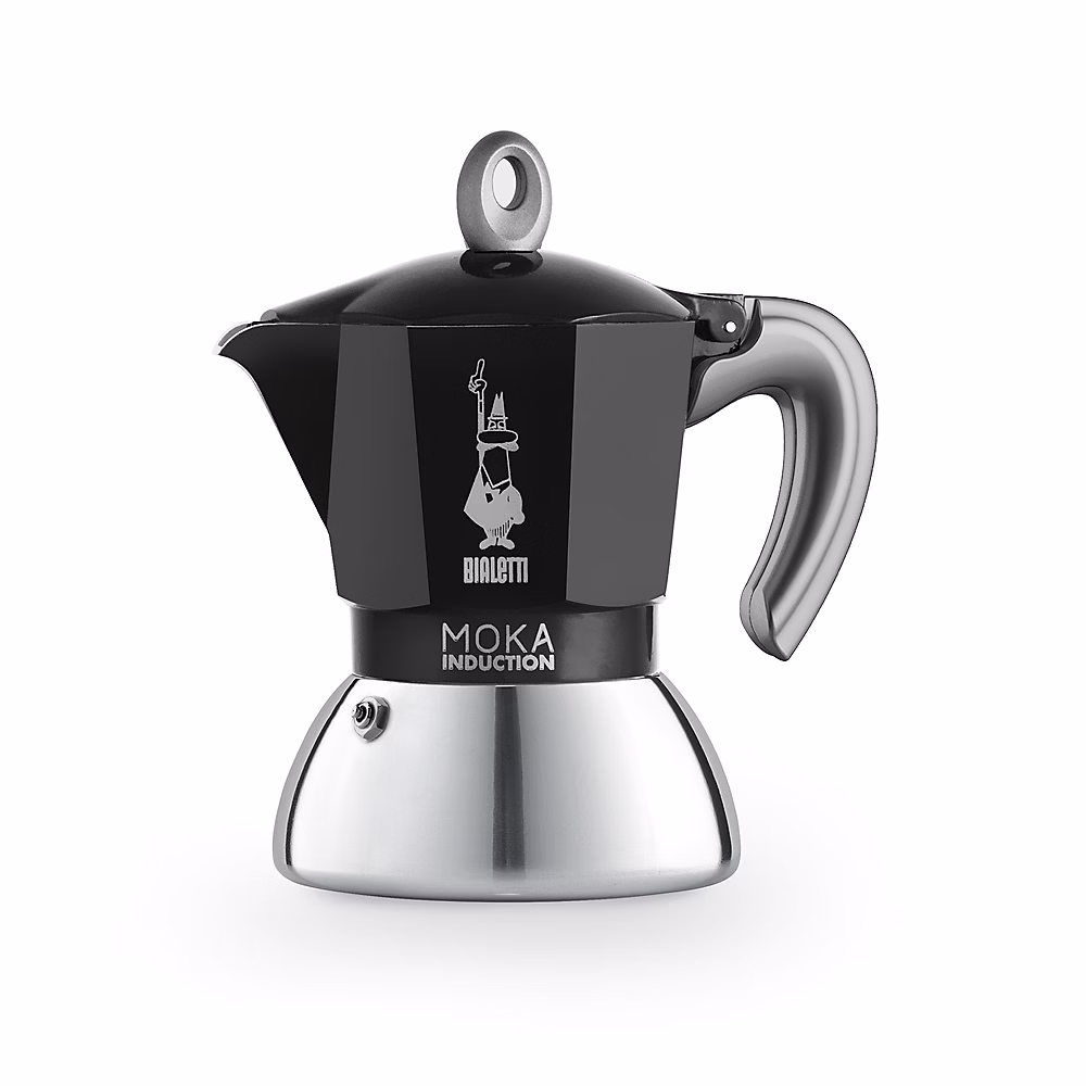 Cafetière italienne Moka induction 2 tasses noir | Cafetière