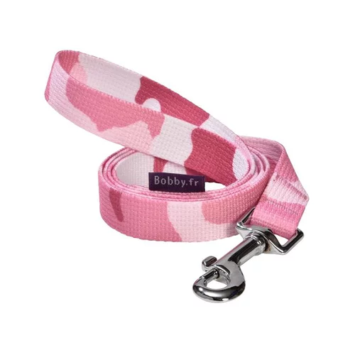 Laisse Camouflage rose taille M