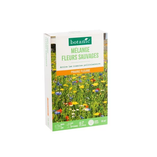 Mélange de fleurs sauvages botanic® - graines à semer (10 m²)