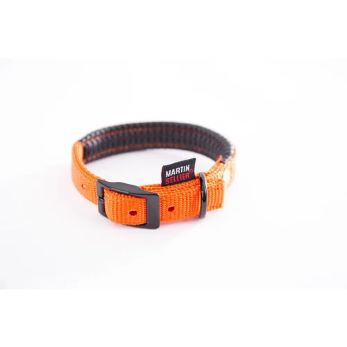Collier droit Confort pour chien coloris orange - 2,5x65 cm