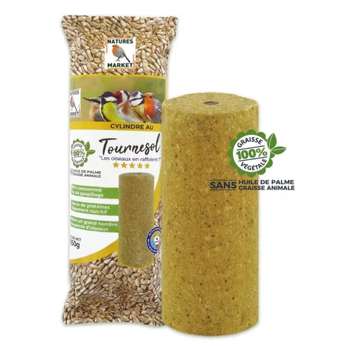 Cylindre de graisse végétale au tournesol 850 g