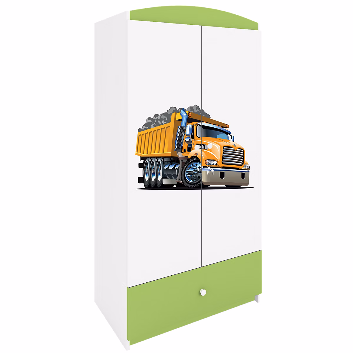 Armoire pour enfants Babydreams Armoire à portes battantes Armoire Camion Vert – Réf. KFFDKWCLE5940666123