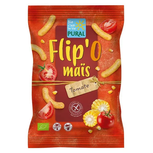 Flip’O maïs tomates bio sans gluten Pural - 100 g