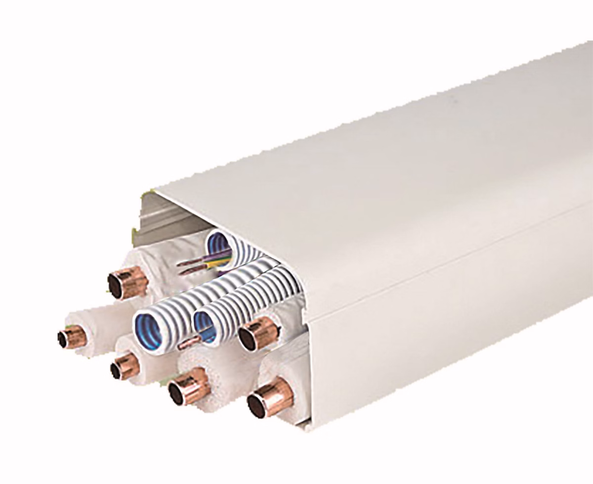 Goulotte rigide Autogyre spécial climatiseur fixe 80 × 60 cm – 2 m