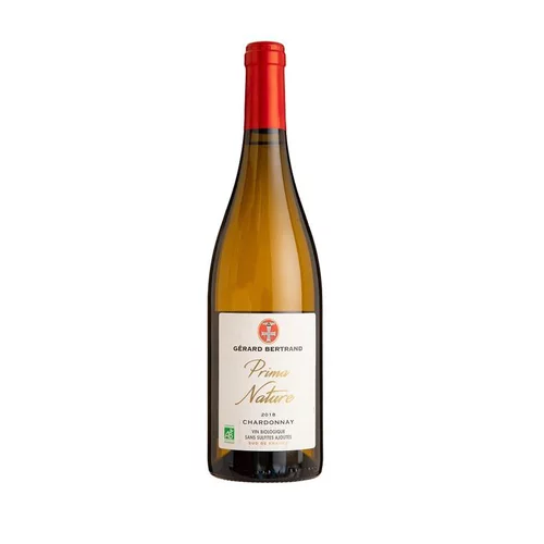 Vin blanc Prima Nature IGP Pays d’Oc Bio Chardonnay vegan sans sulfite 75 cl