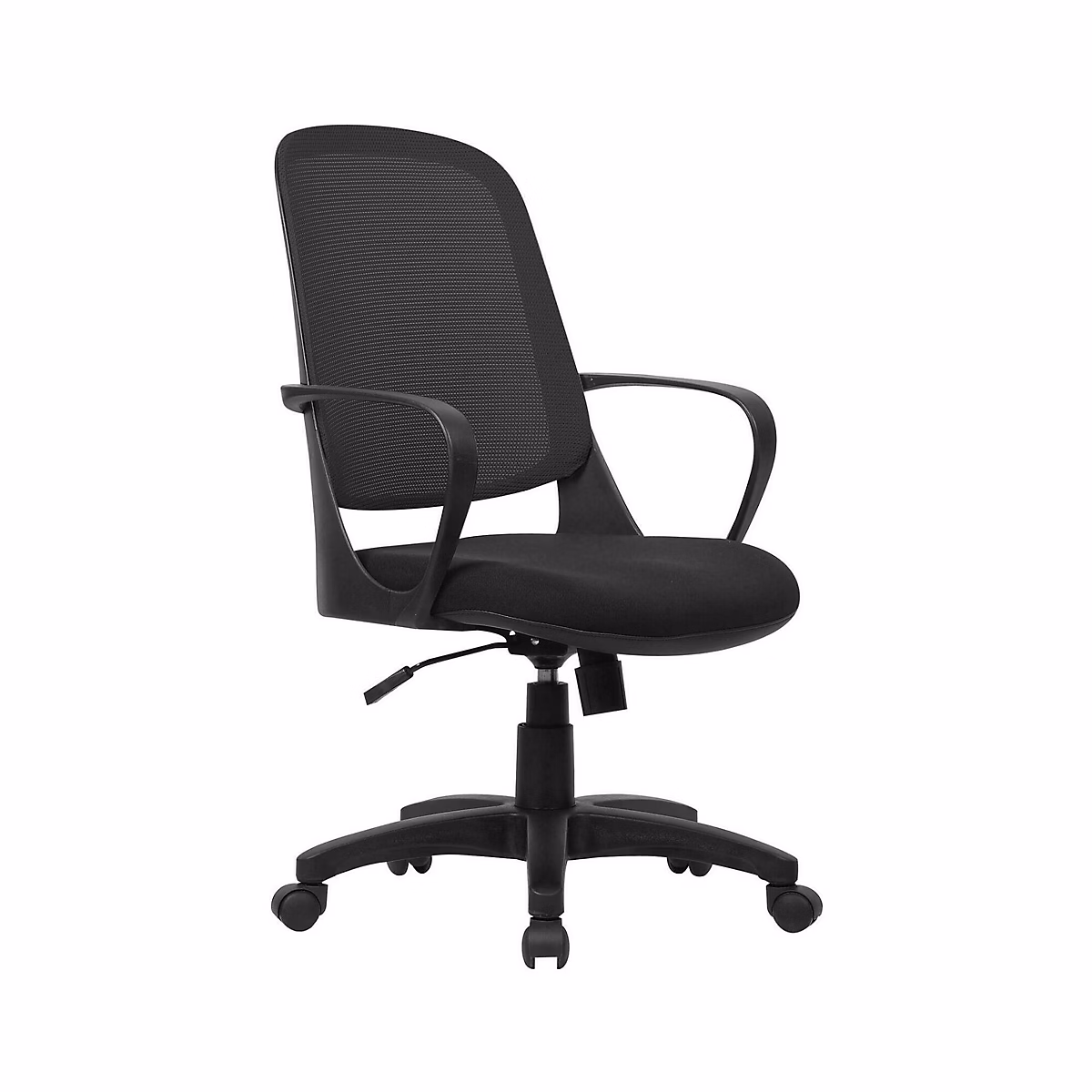 Chaise à Roulettes Arcola – Réglable Noir