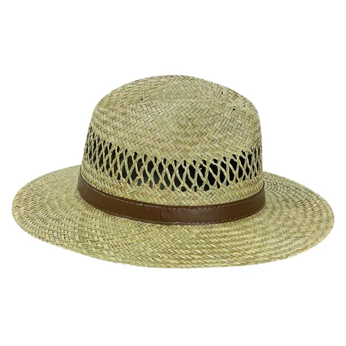 Chapeau de paille camberra beige pour homme taille 60