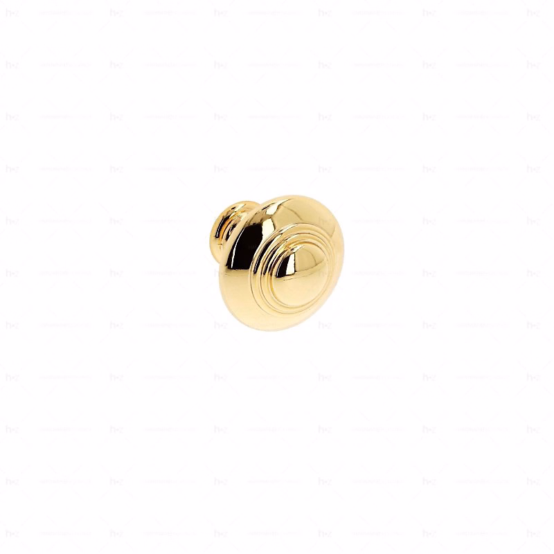 Boutons pour meubles en zamac Diamètre 30 plaqué or – Réf. FAVVBISRQ1867133395