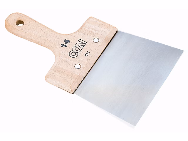 Couteau à enduire bois lame acier Ocai 22 cm – Réf. YMPZTLPQT7258939281