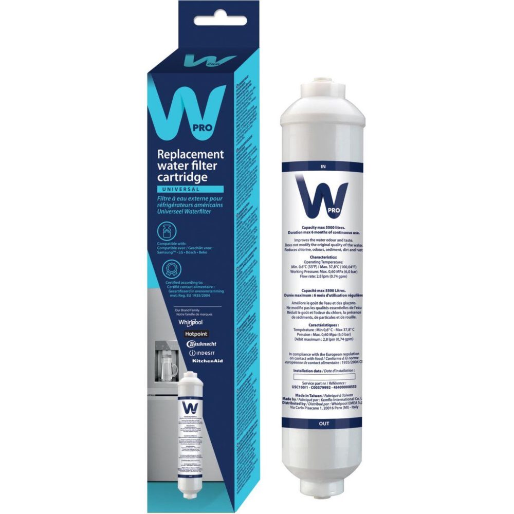 WPRO Filtre à eau A EAU USC100/1 – Solutions extérieures