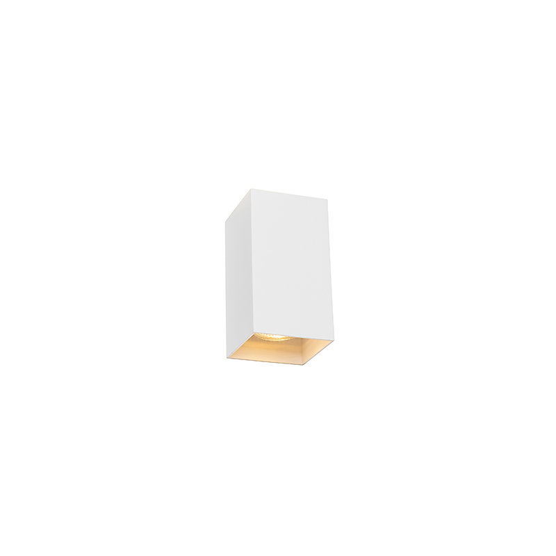 Applique murale carrée design blanche – Sabbir