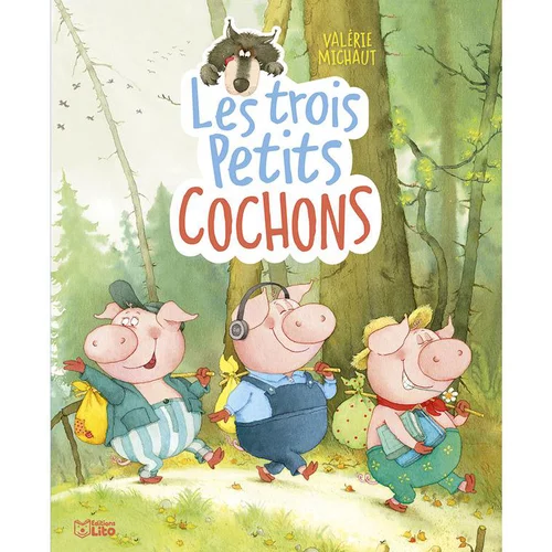 Livre "Les trois petits cochons" Collection Albums aux Éditions Lito