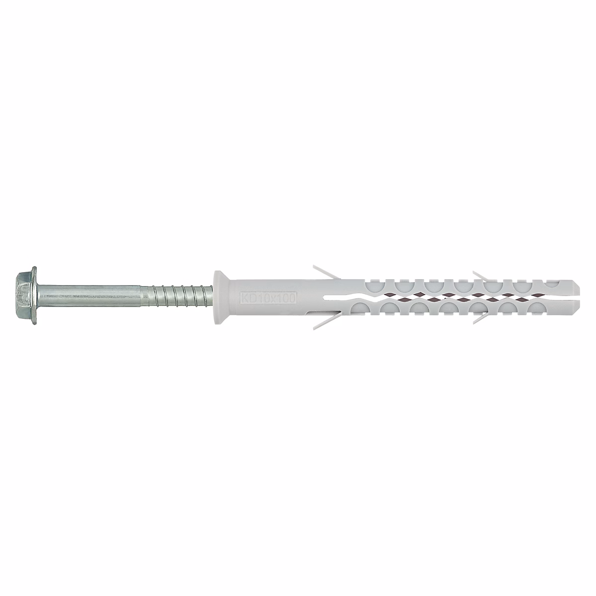 6 chevilles d'expansion Diall nylon pour cadres CSHX 10 × 140mm