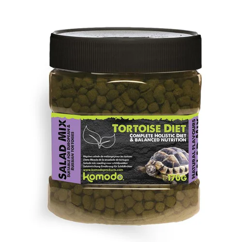 Alimentation complète pour tortue Antinea Komodo Tortoise Diet Salad Mix - 170 g