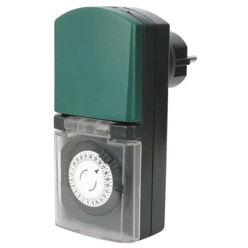 Mini programmateur mécanique extérieur vert 16A 230V