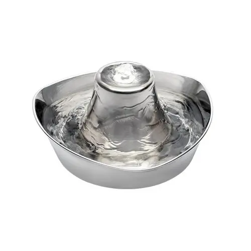 Fontaine à eau pour petit chien et chat en inox Seaside PetSafe - 1,8 L