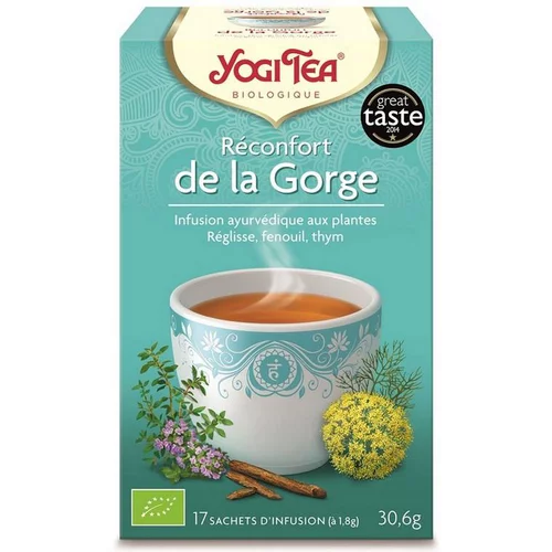 Yogi Tea Réconfort de la gorge - 17 sachets