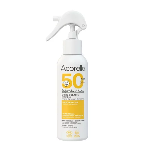 Spray solaire enfant SPF 50 Bio Acorelle - 150 ml