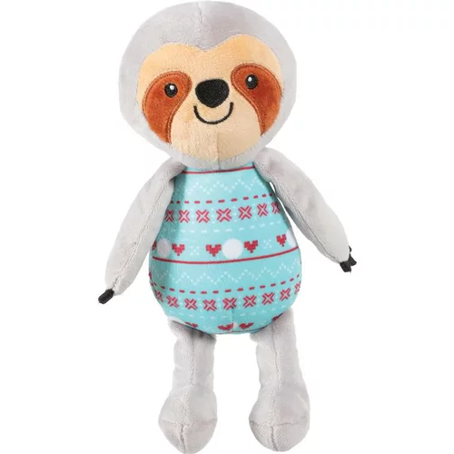 Peluche pour chien coloris gris Zolux paresseux debout chiquitos - 17 x 7,9 x 26,1 cm