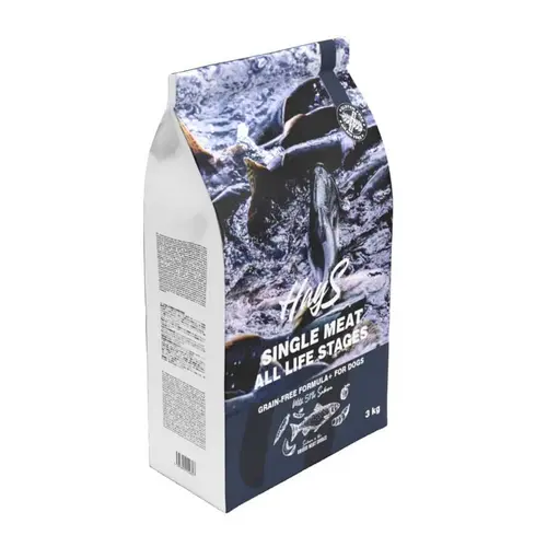 Croquette pour chien adulte mono-protéine de saumon sans céréales Hays - 3 kg