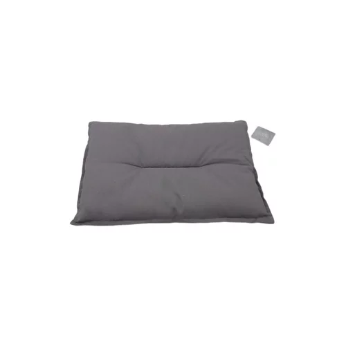 Galette de chaise bistrot coloris gris en coton - 38 x 28 cm