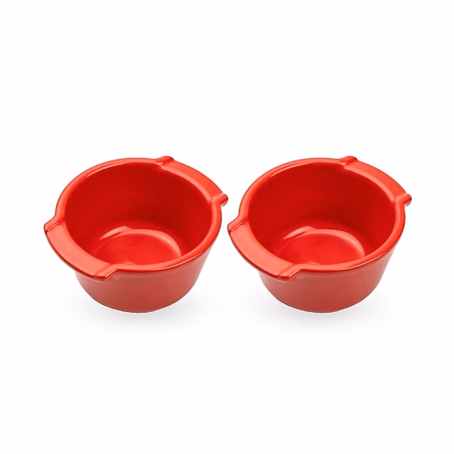 Vaisselle – Duo de ramequins Appolia 11 cm rouge
