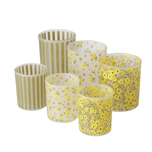 Photophore Mayla coloris multicolore - Ø 7 cm