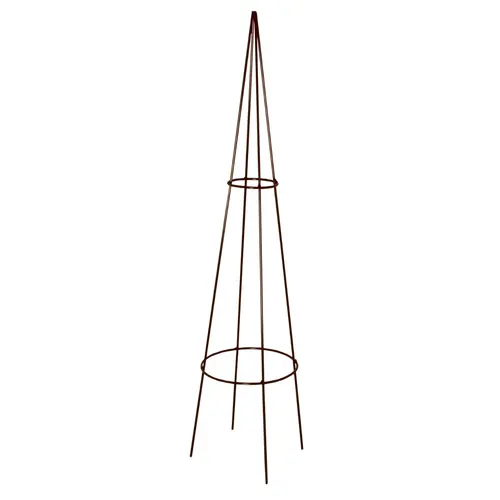 Colonne mini grimpante fer vieilli 1 m de hauteur
