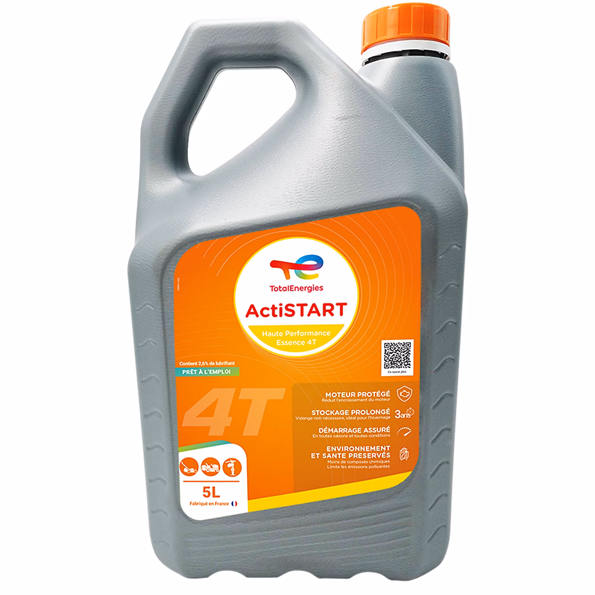 Bidon essence Actistart TotalEnergies pour moteur 4 temps – Réf. OZXZWDNTS4187473789