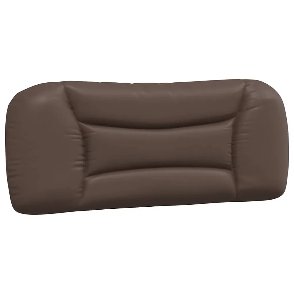 Coussin de tête de lit Hvar marron 100 cm similicuir vidaXL – Réf. ARUYTMBLC1904866873