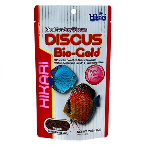 Nourriture pour poissons - HIKARI Discus Bio Gold - 80 g