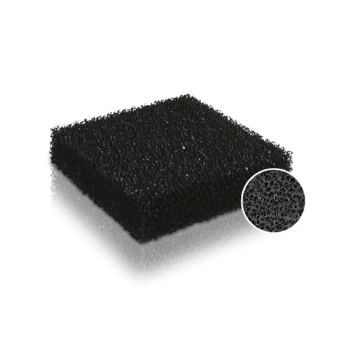 Éponge charbon taille standard noire