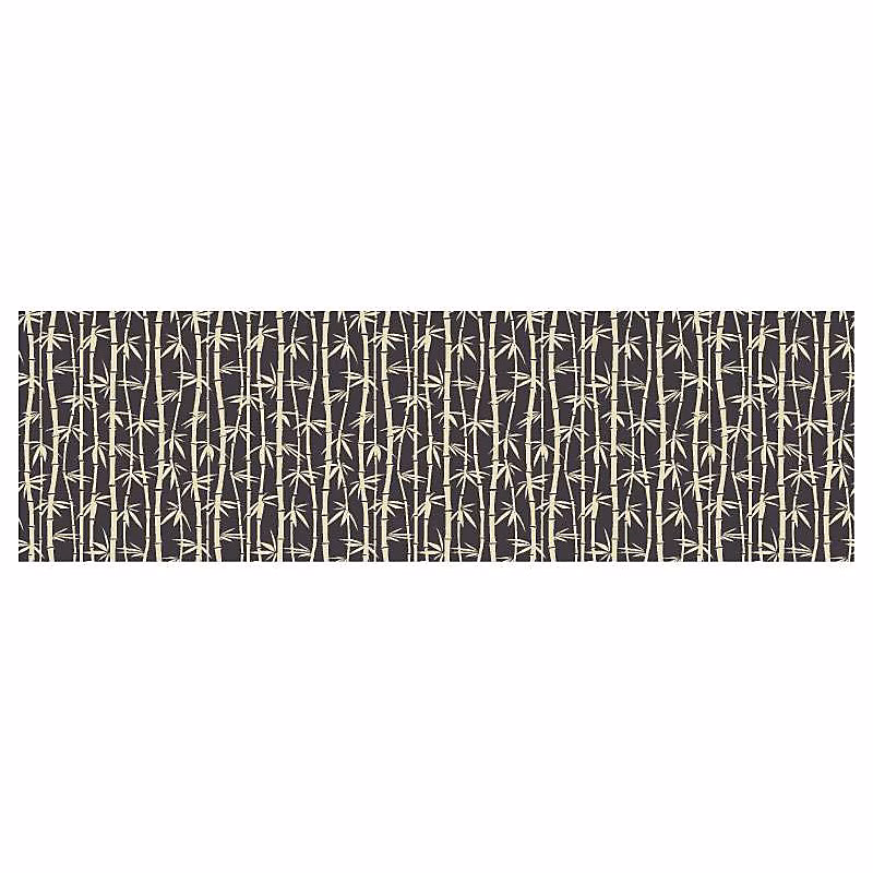 Brise vue imprimé zen BAMBUSA – H.1.5 x L.5 m, 100% occultant, Made in France par Scenolia + kit de fixation offert