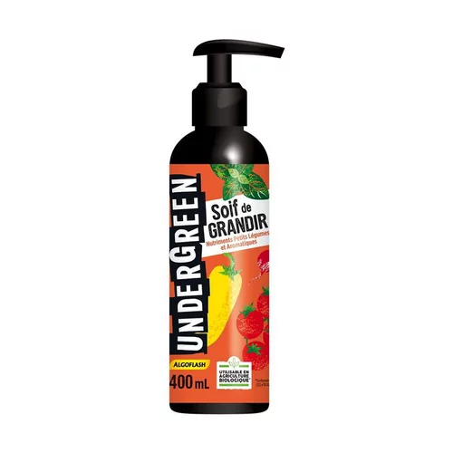 Engrais soif de grandir pour légumes aromatiques en spray de 400 g