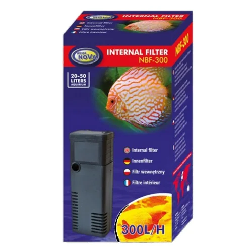 Filtre interne aquarium jusqu'à 50L, AQUA NOVA, modèle NBF-300