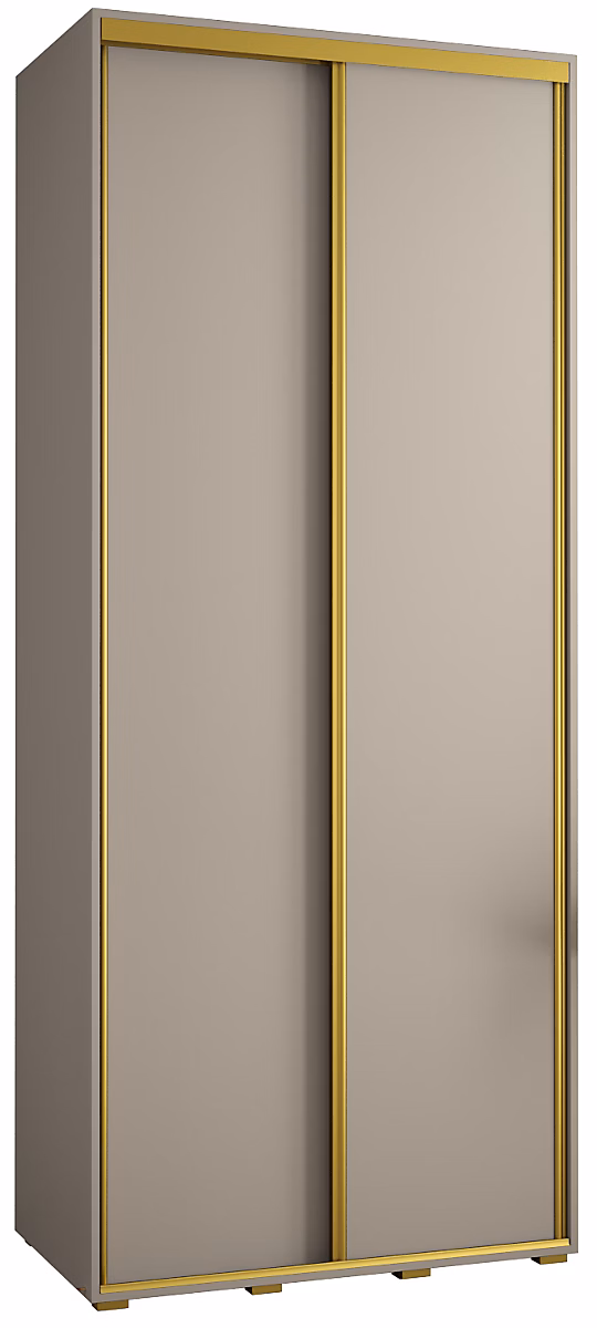 Armoire Dakota 1 a portes coulissantes 100/45/235 – 2 portes