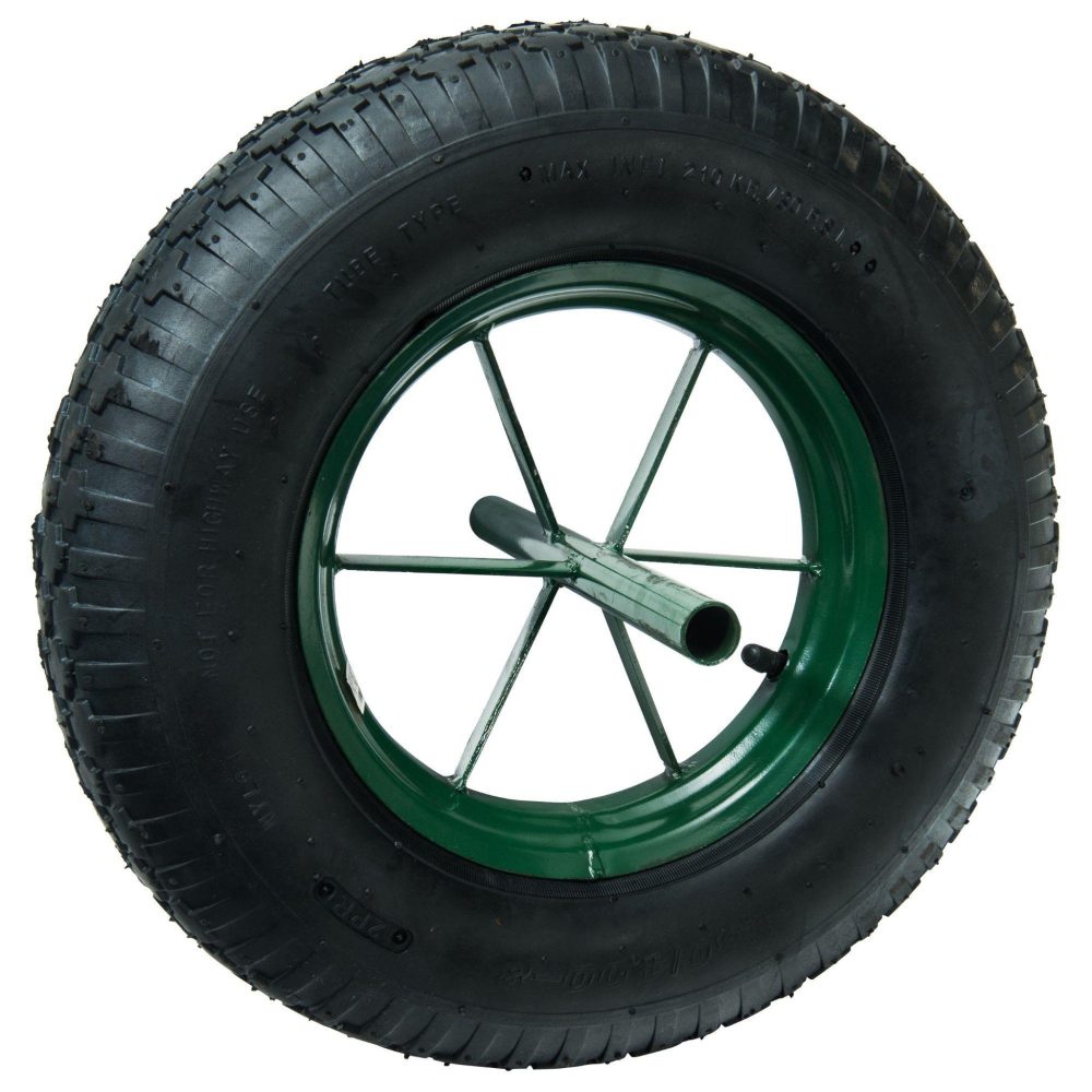 WERKAPRO Roue gonflable 15'' 385x95 axe de 20 mm – 20 mm 385 mm