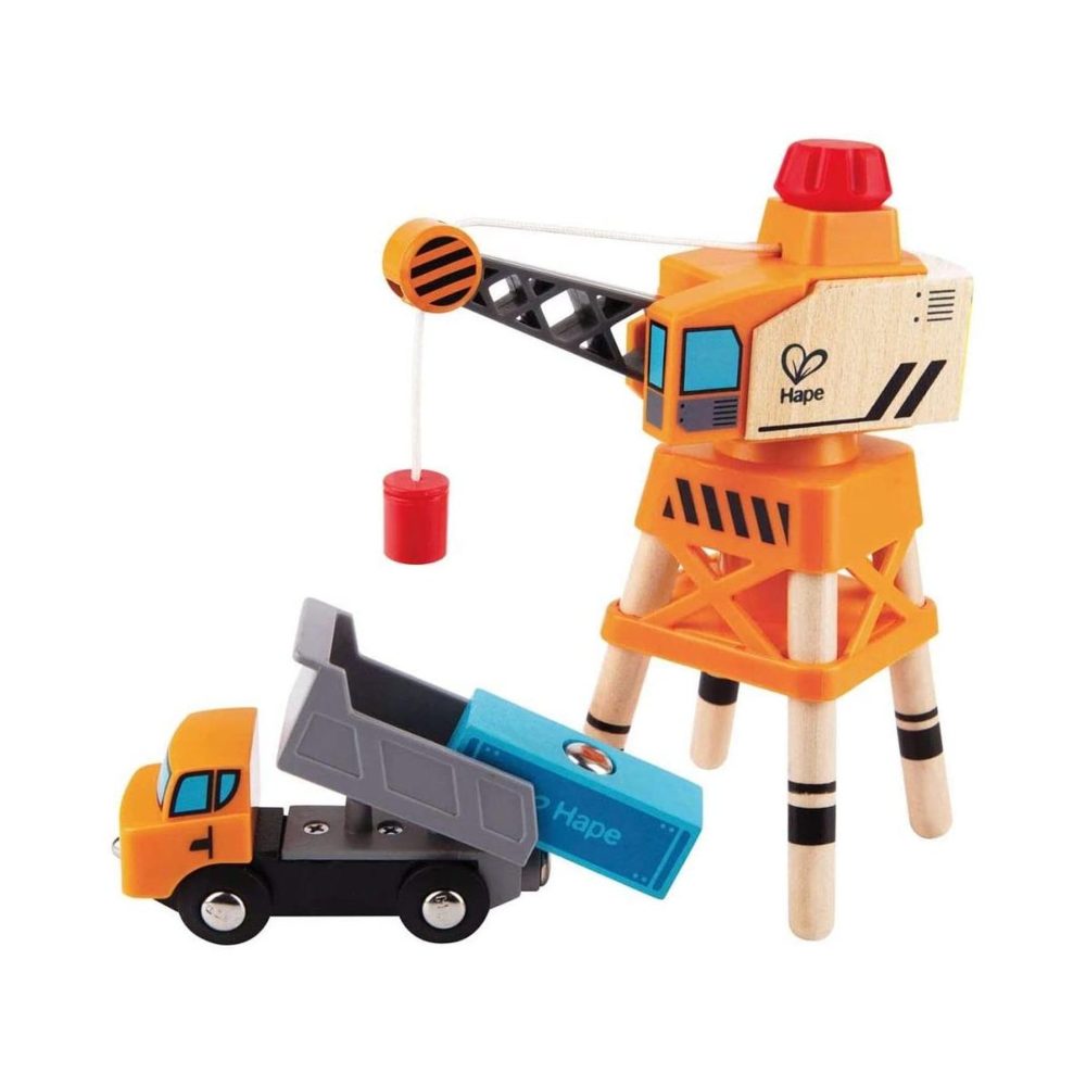 Hape Grande grue orange 360 degres – Solutions extérieures