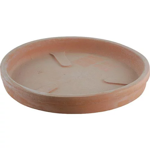 Soucoupe ronde en terre cuite Anticomestiere - Ø 33,2 cm