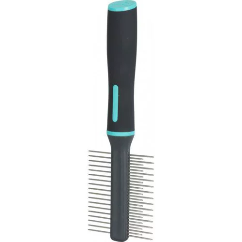 Peigne double pour chien coloris noir Zolux ANAH