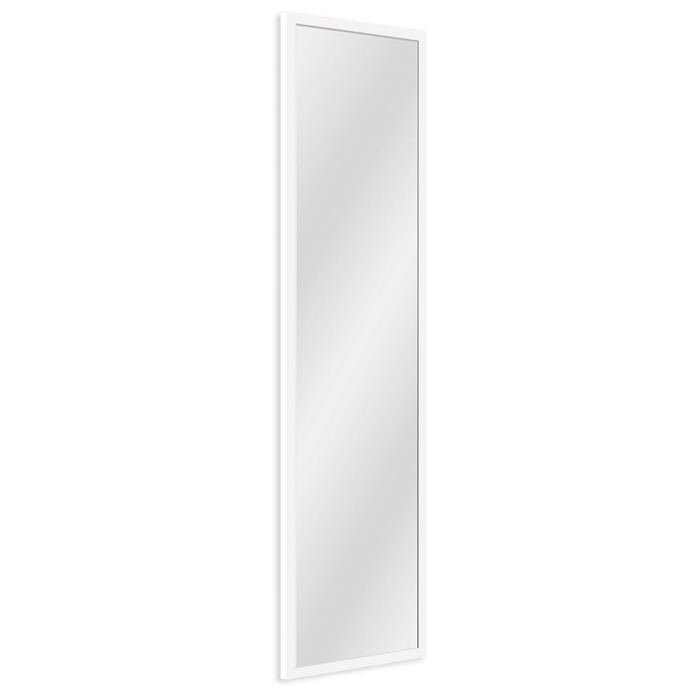Miroir mural rectangulaire 120 × 30 cm blanc Dada Art Essentiel