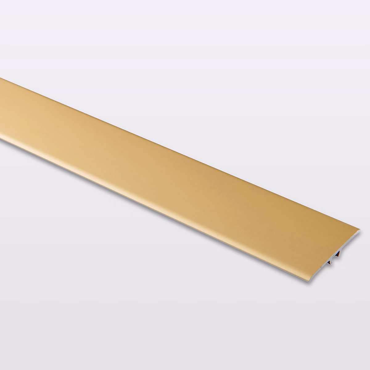 Barre de seuil extra-plate en aluminium décor doré mat GoodHome 37 × 1 800 mm