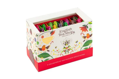 Calendrier de l'Avent à Cartes Bio 25 sachets Englishtea - 45 g