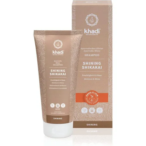 Shampooing Elixir ayurvédique Khadi Shining Shikakai - 200 ml