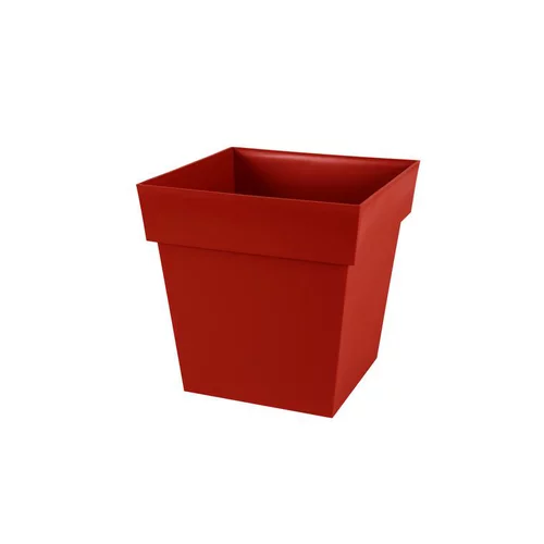 Pot Toscane Rouge rubis L.39x39 x H.39 cm 38 litres