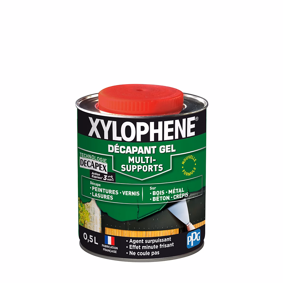 Décapant en gel bois | métal – béton – crépis Xylophene 0 – 5 L