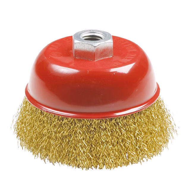 AMIG – Brosse coupée 35210, 80 × 0, 3 × 22 mm, Fil, Laitonné