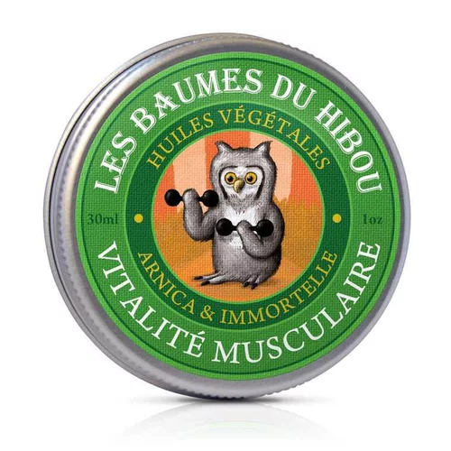 Baume Vitalité Musculaire biologique Boîte 30 ml vert