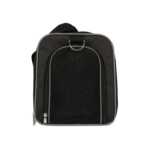 Sac de transport pour chien noir Wouapy Détente grand modèle - 45 x 25 x 28 cm