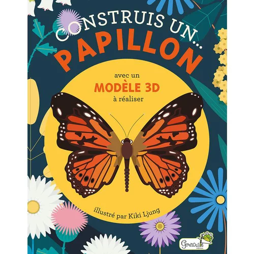 Construit un papillon aux éditions Grenouille